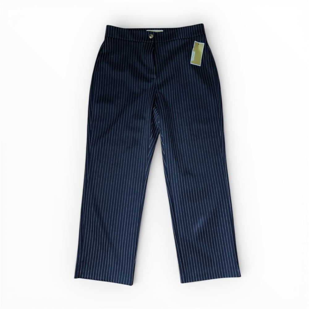 Michael Kors HIGH-RISE
SLIM THROUGH HIP AND THIGH
STRAIGHT LEG OPENING PANTS